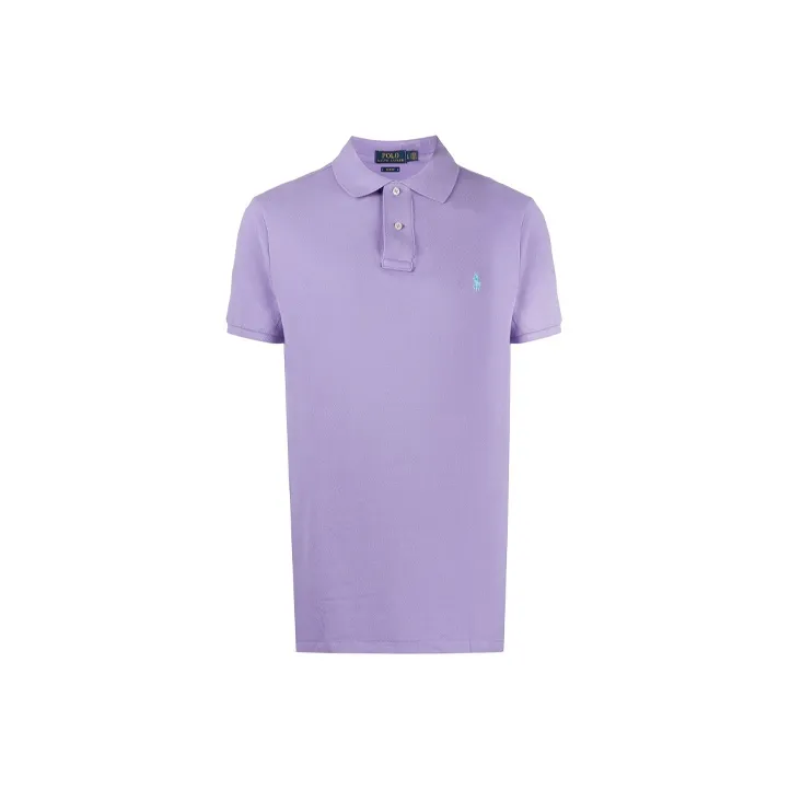 Polo Ralph Lauren Logo Embroidered Short Sleeved Polo Shirt