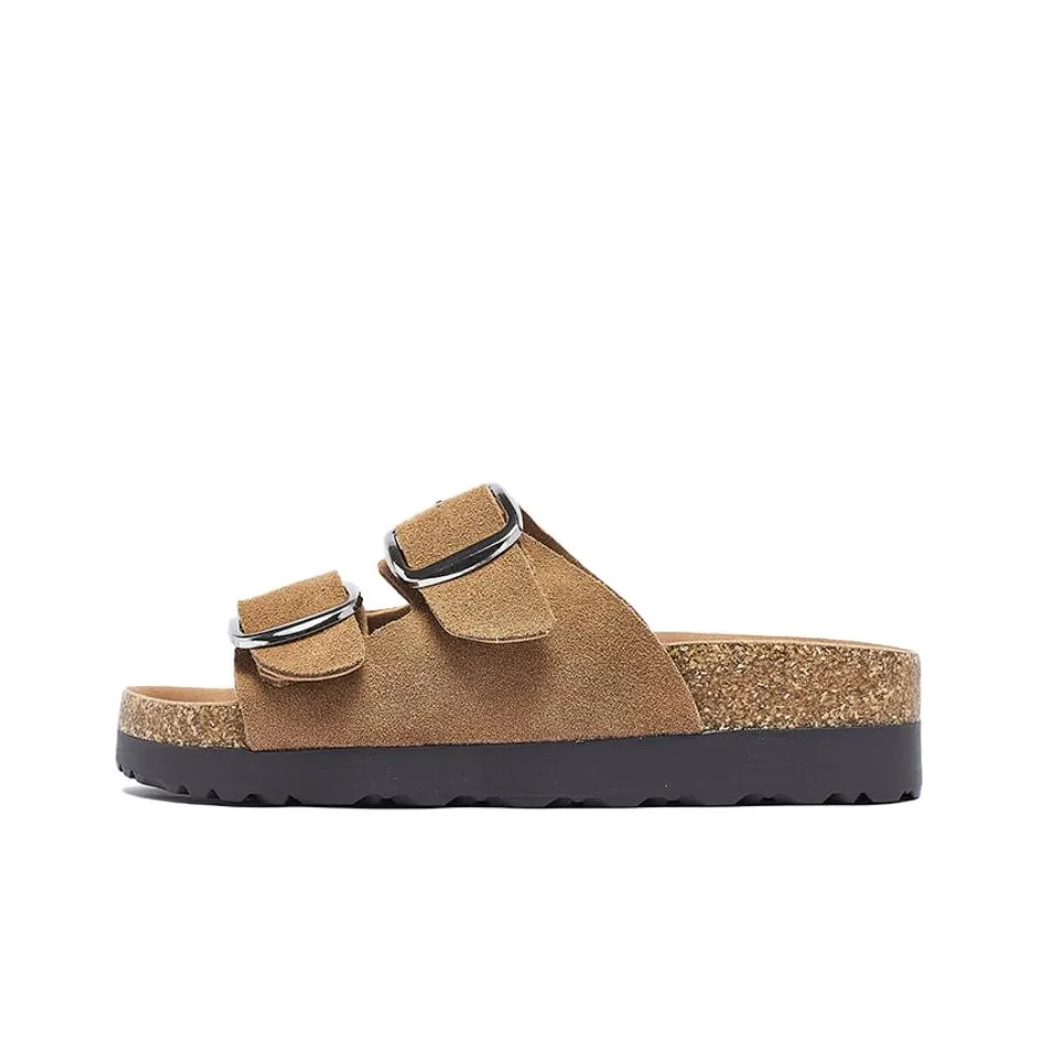 AGSDON Slide Slippers 4cm Women's