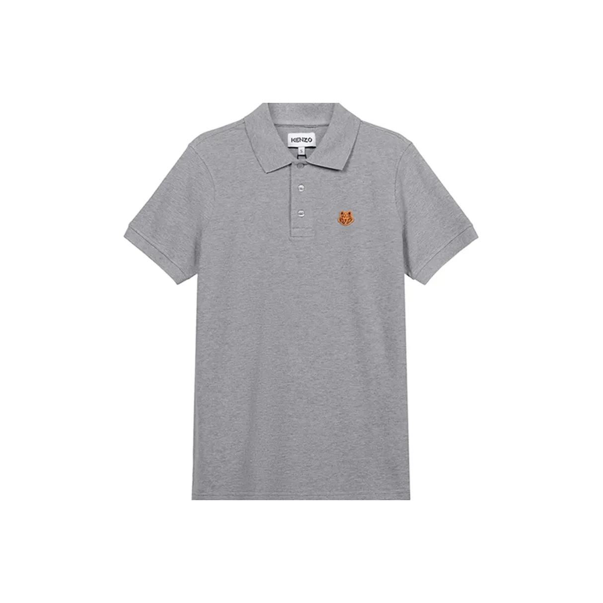 KENZO SS21 Поло Мужское Pearl Gray