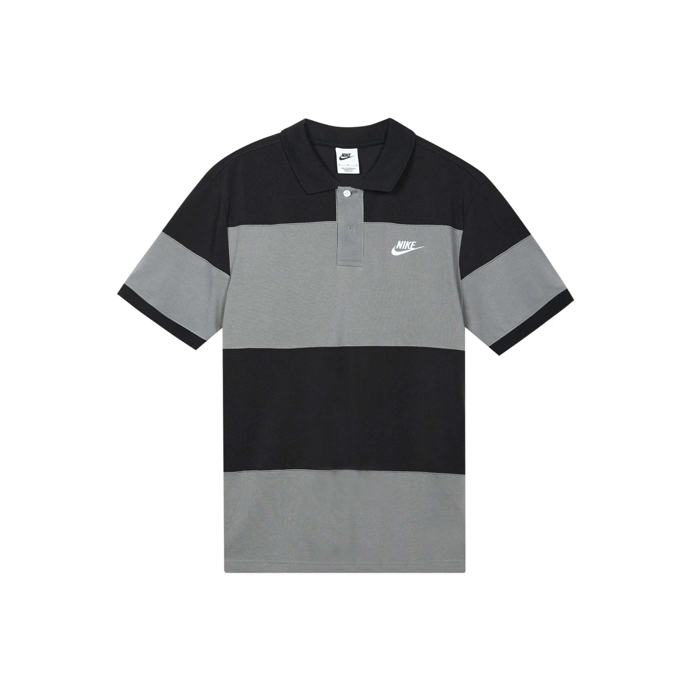 Nike Sportswear Sport Essential Polo Shirt 'Black Smoke Grey'
