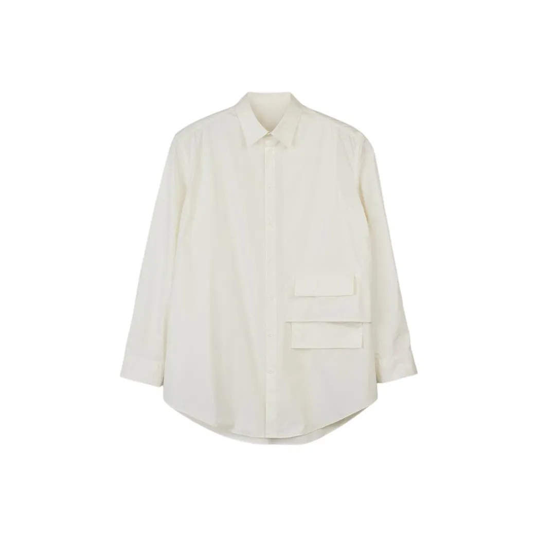 Y 3 Белая Унисекс Рубашка