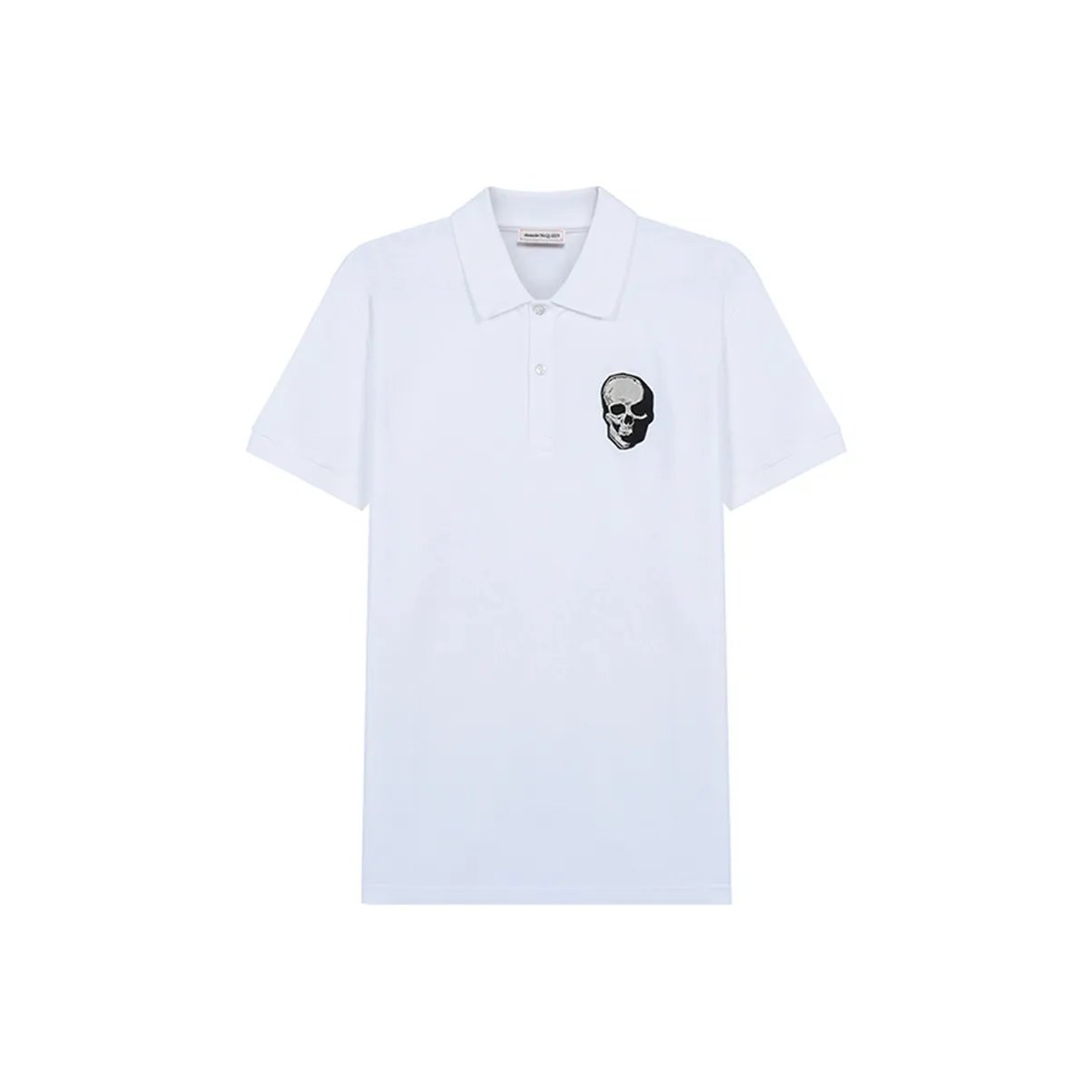 Alexander McQueen SS21 Polo Shirt Men's White