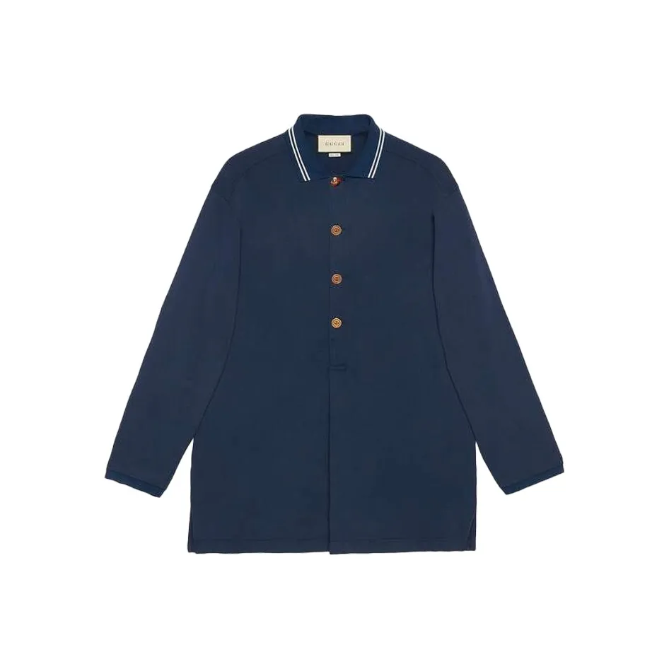 GUCCI Синий Мужская Поло