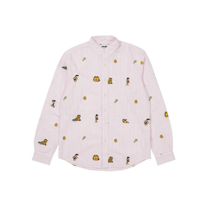 Дворцовый розовый унисекс рубашки