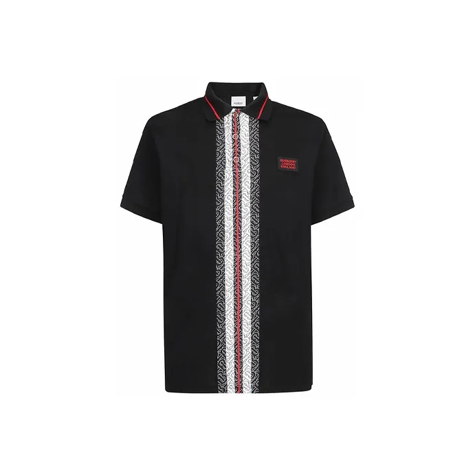 Burberry Polo Shirt Men's Black