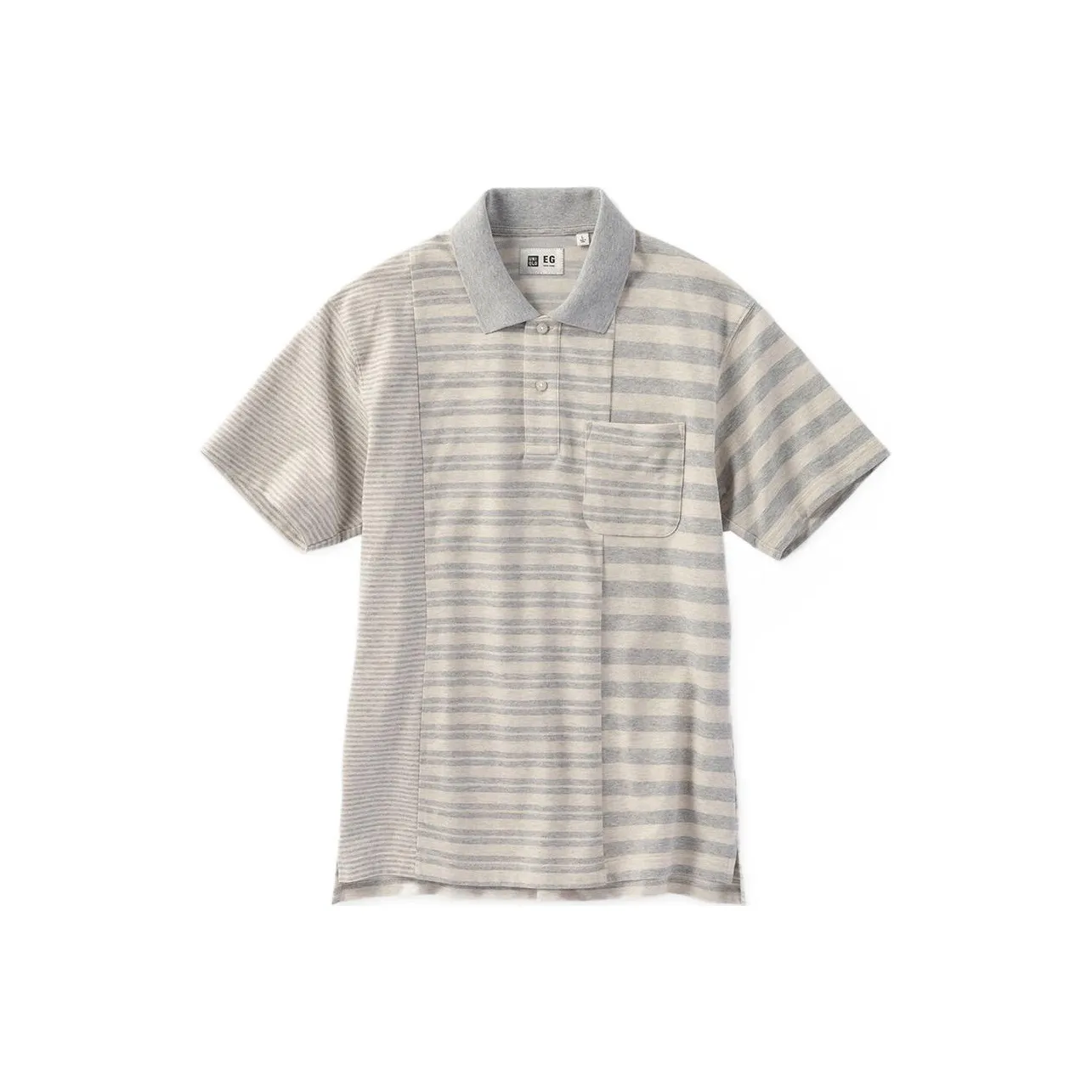 UNIQLO Мужская поло серого цвета