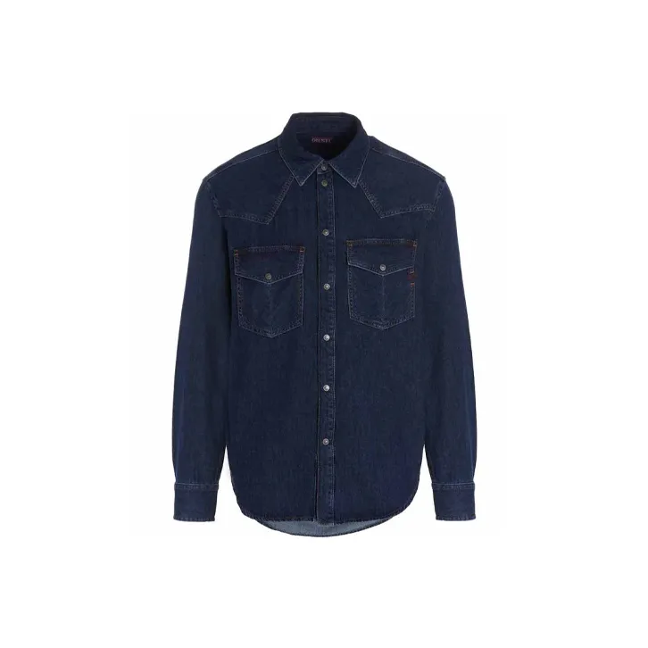 DIESEL Shirts Men's Blue