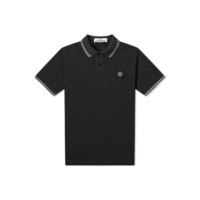 STONE ISLAND Piqué weave Polo Shirt