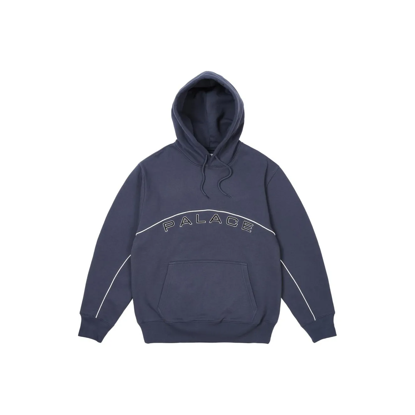 PALACE SS24 Arc Hooded Sweatshirt Unisex Marine Blue