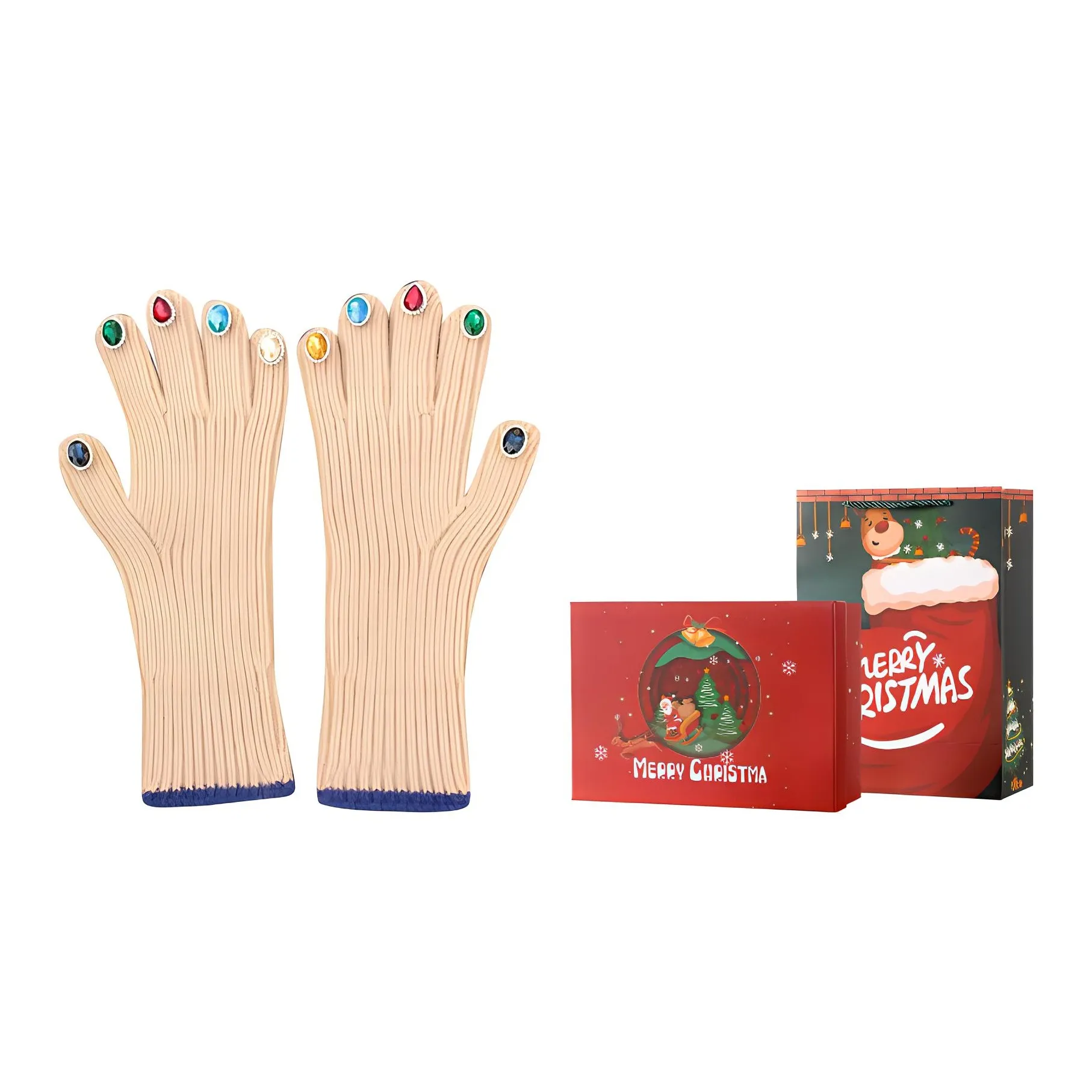 CMFY Вязаные перчатки женские