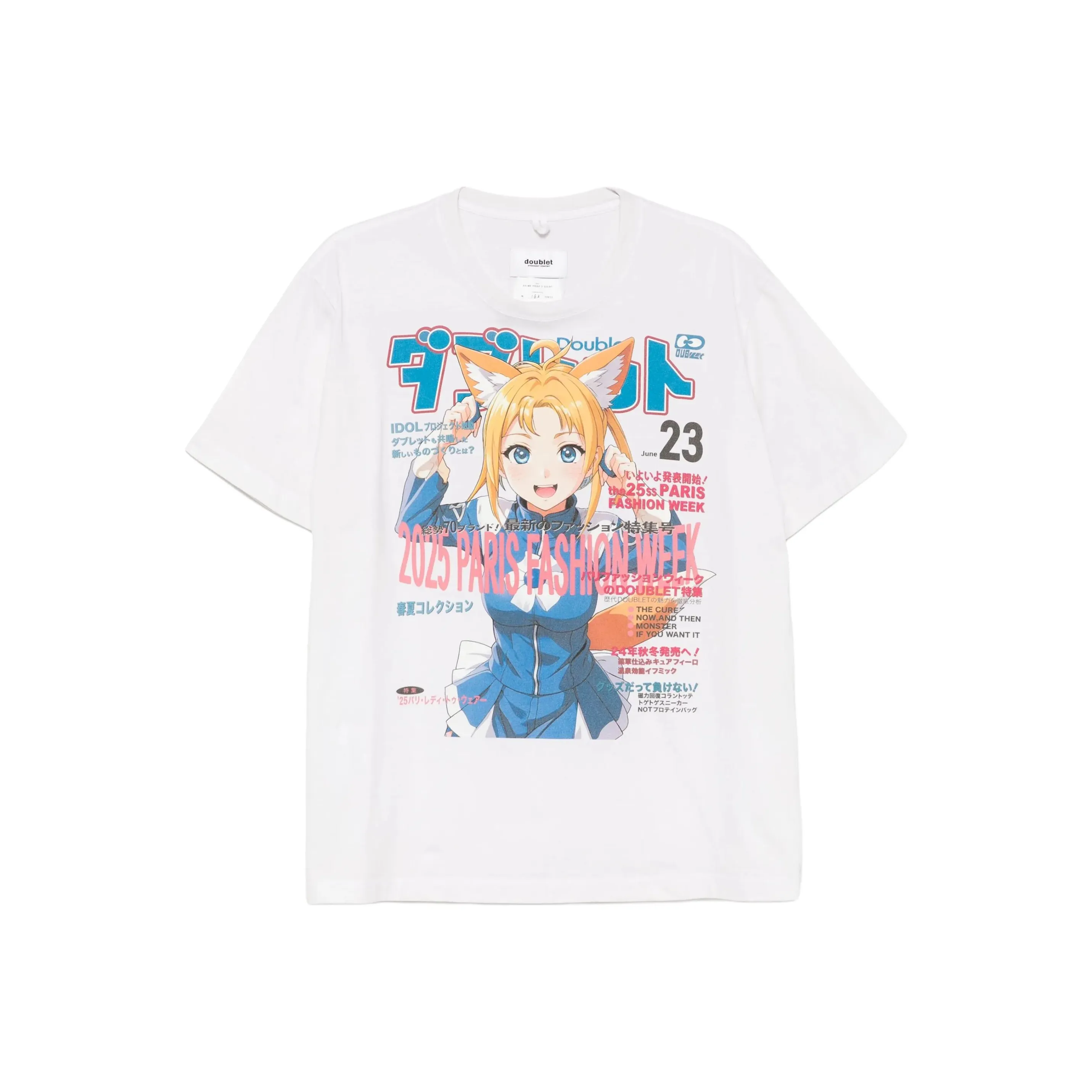 Doublet T Shirts Men White