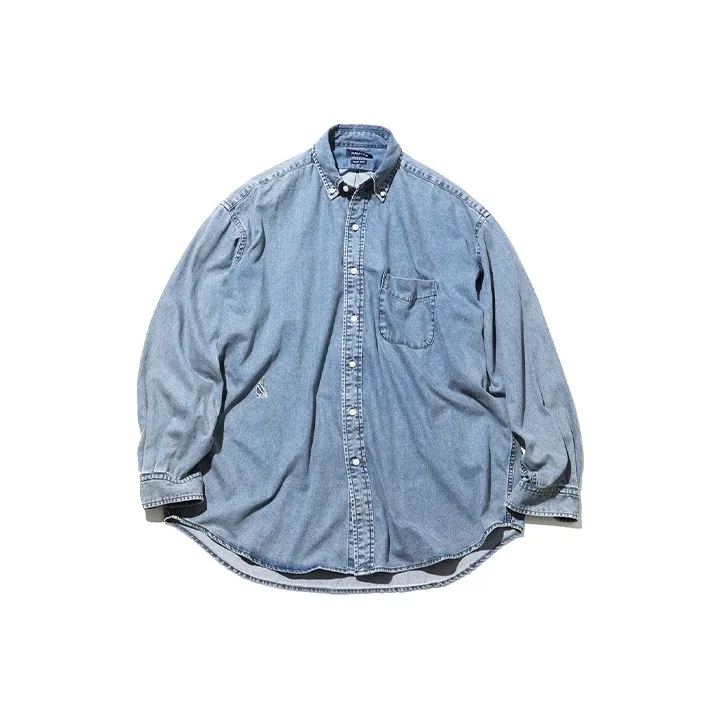 Nautica White Sail Рубашка Унисекс Light Синий