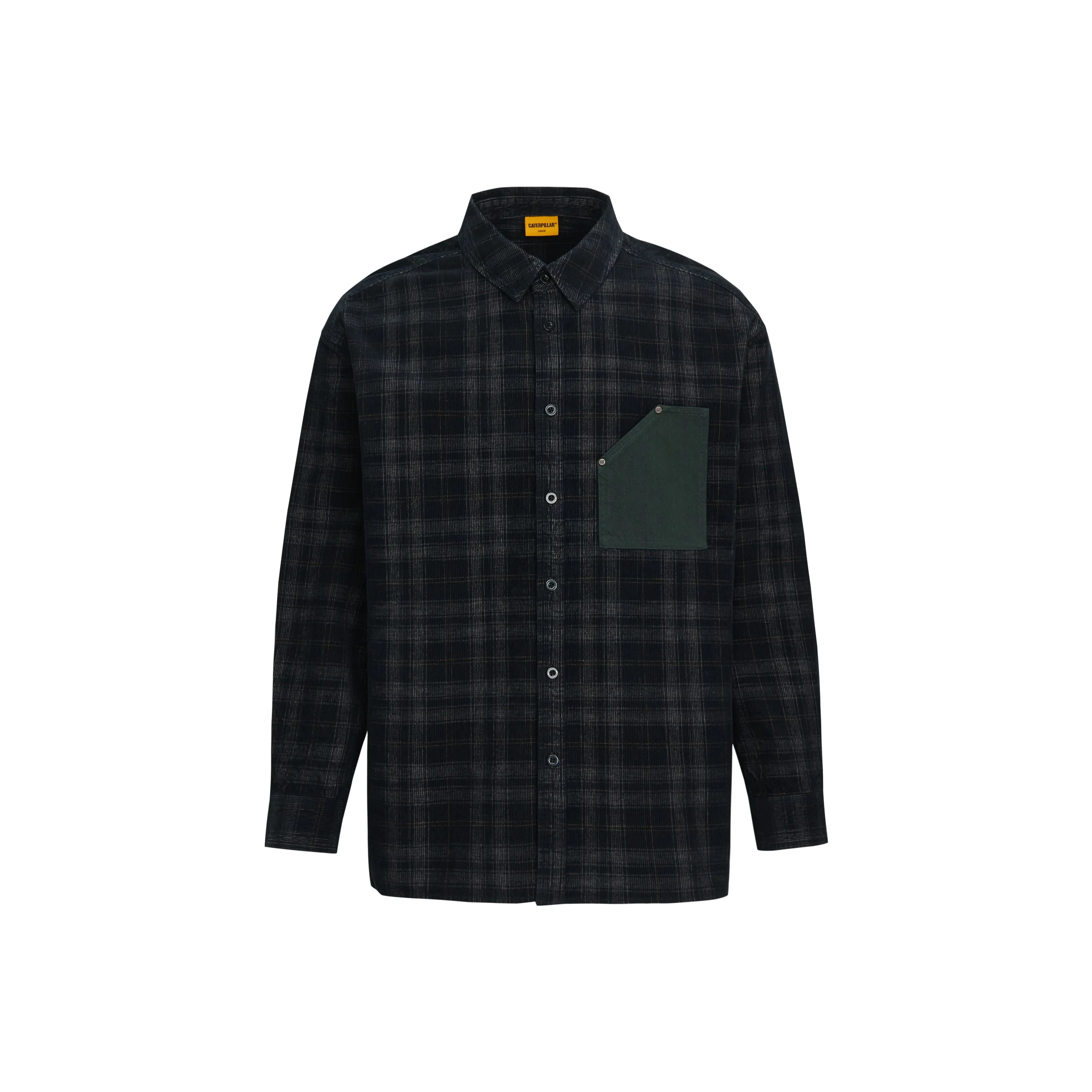 CAT Темно-серые Мужские Рубашки