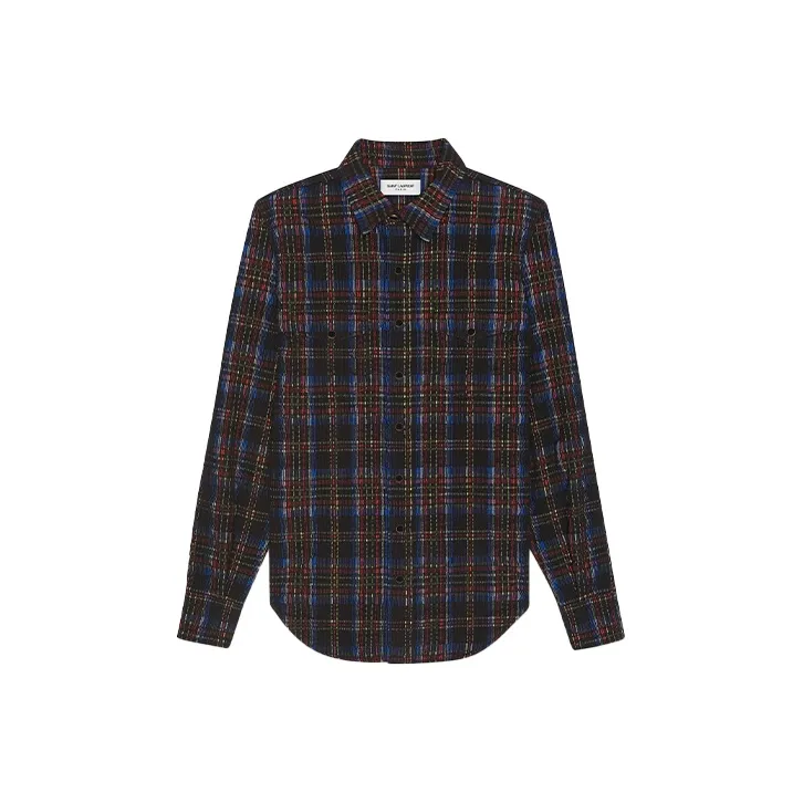 SAINT LAURENT FW21 Shirt Men's Black