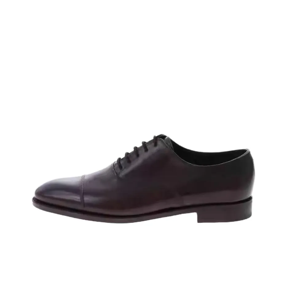 JOHN LOBB Dress Shoes Men Low Top Brown