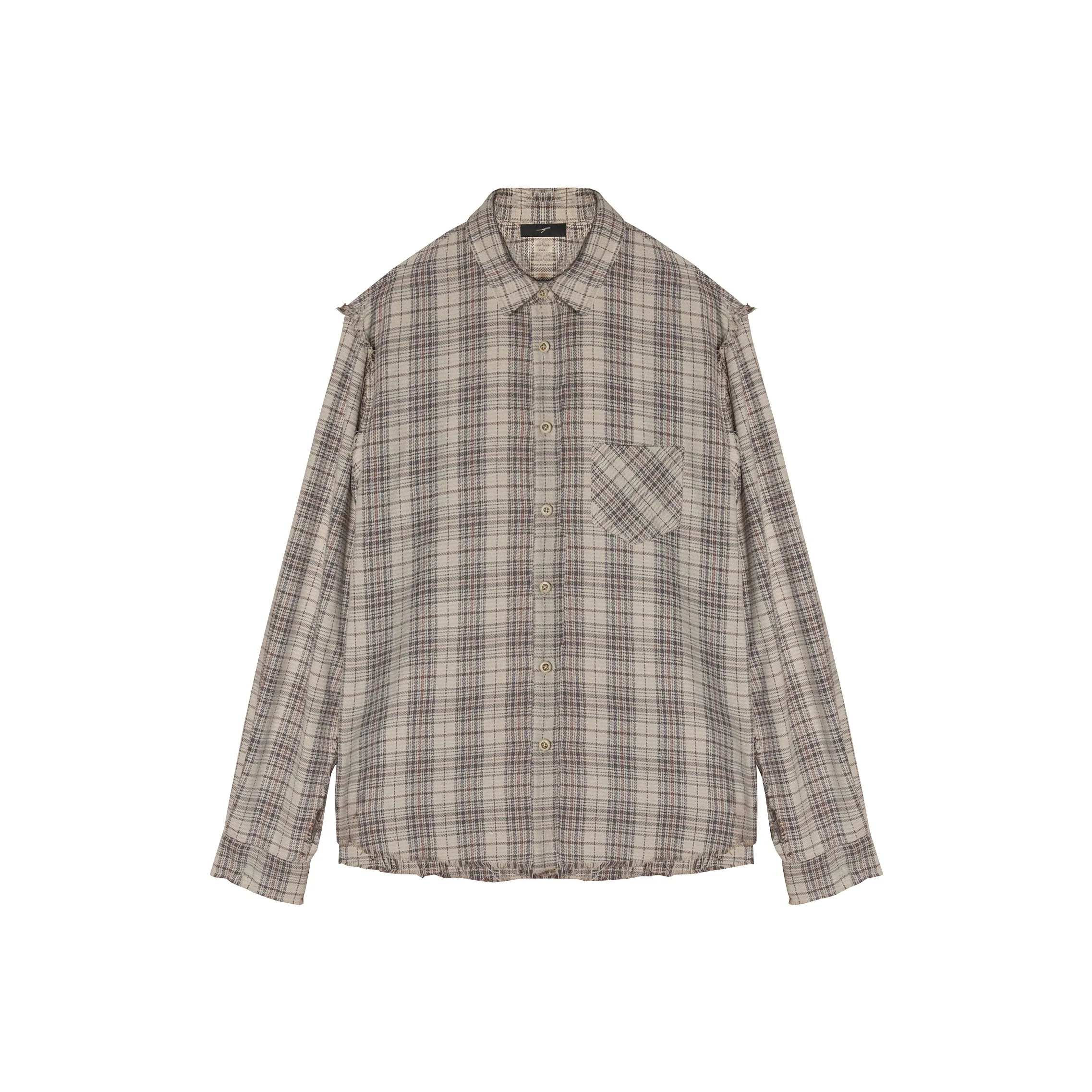 The Last Redemption SS22 Рубашка Унисекс Абрикос