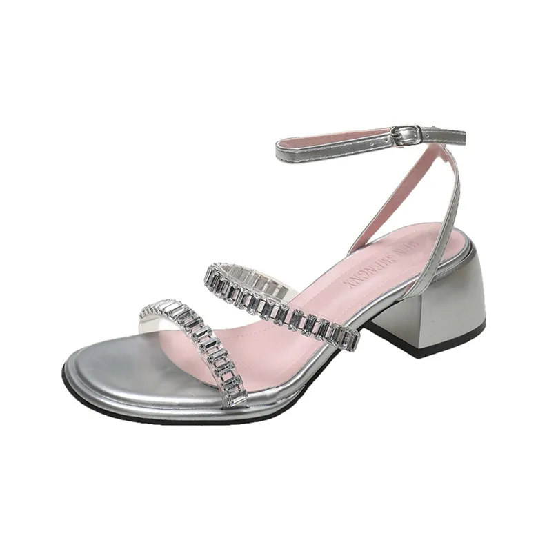 Boldi Kuki One Ремешок Сандалии Женские Серебряные