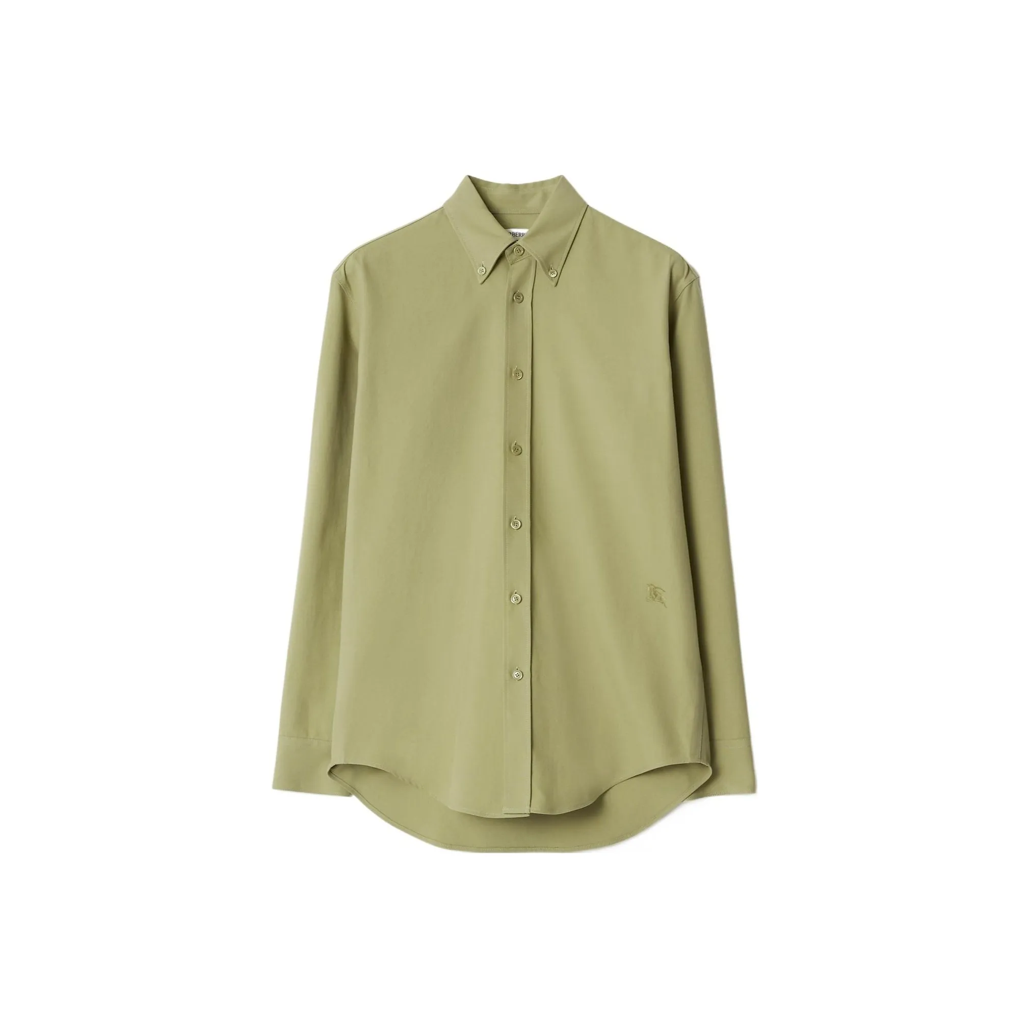 Burberry Logo embroidered Cotton Shirt