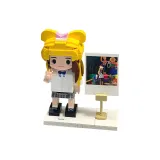 싱글 둥근 얼굴 + Polaroid 스타일