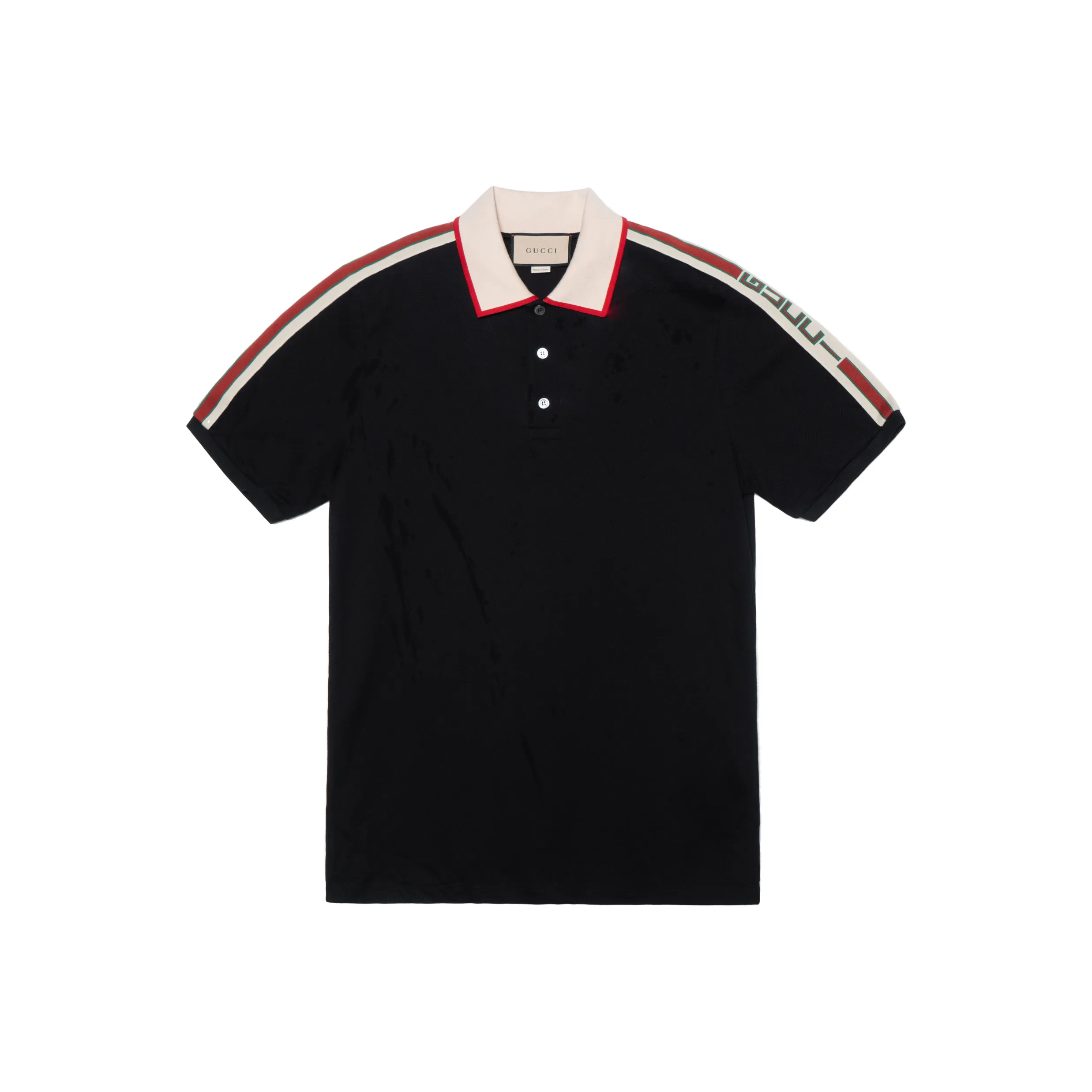 GUCCI Polo Shirts Men Black