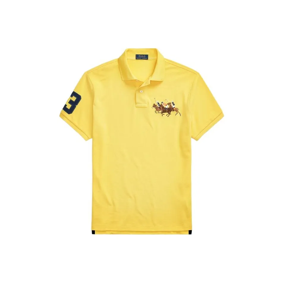 Polo Ralph Lauren SS22 Polo Shirt Men's Yellow