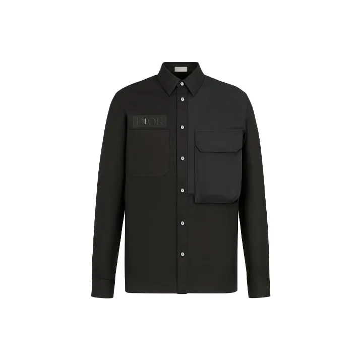 Sacai X DIOR Quarterly New Products Shirts Men's Black