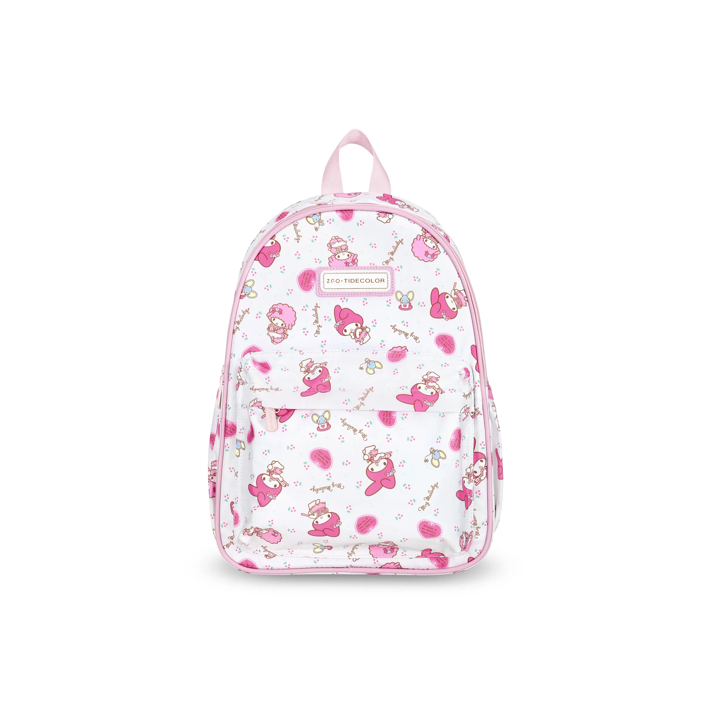 Sanrio Polyester Backpack Large Women's Pink White