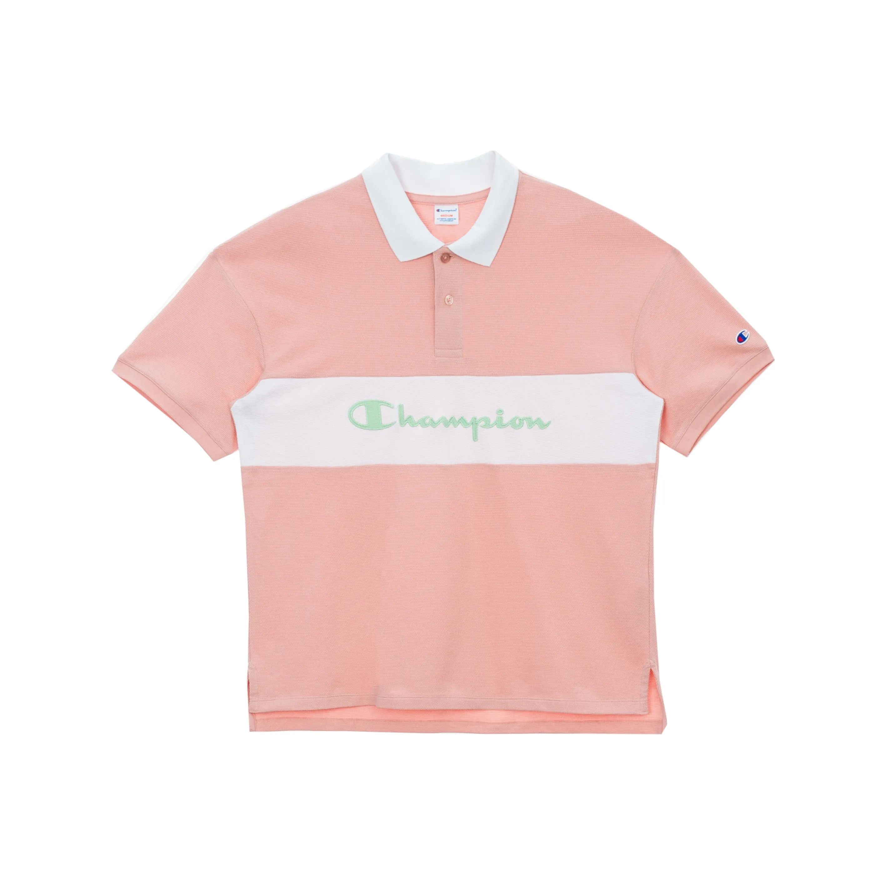 Champion Polo Shirts Unisex Light Pink