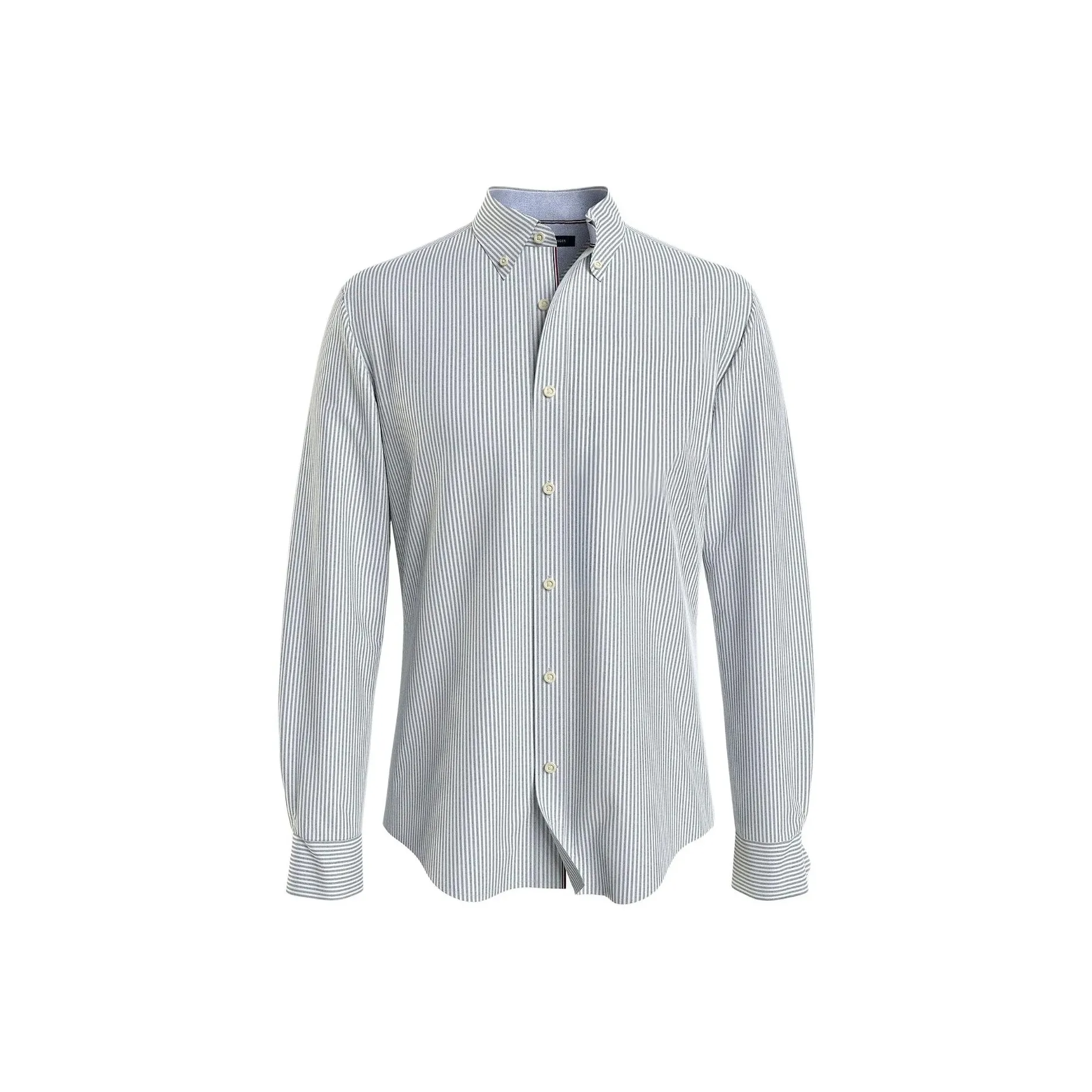 Tommy Hilfiger Shirts Men Gray Green