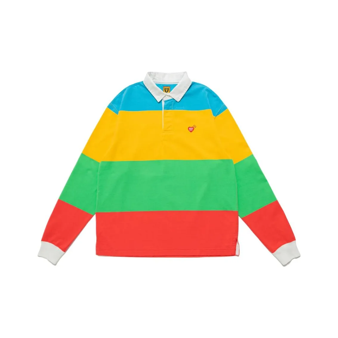 HUMAN MADE Multi Stripe Rugby Shirt