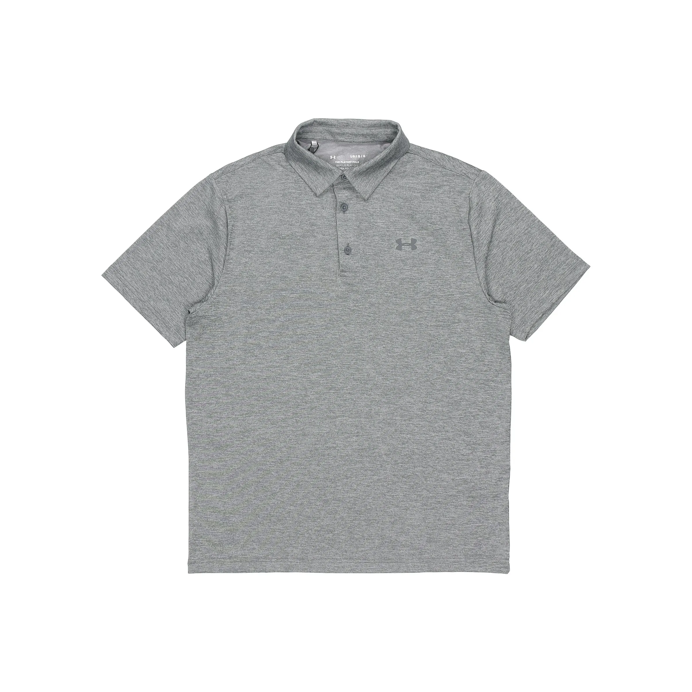 Under Armour Polo Shirt Men's Silver Gray