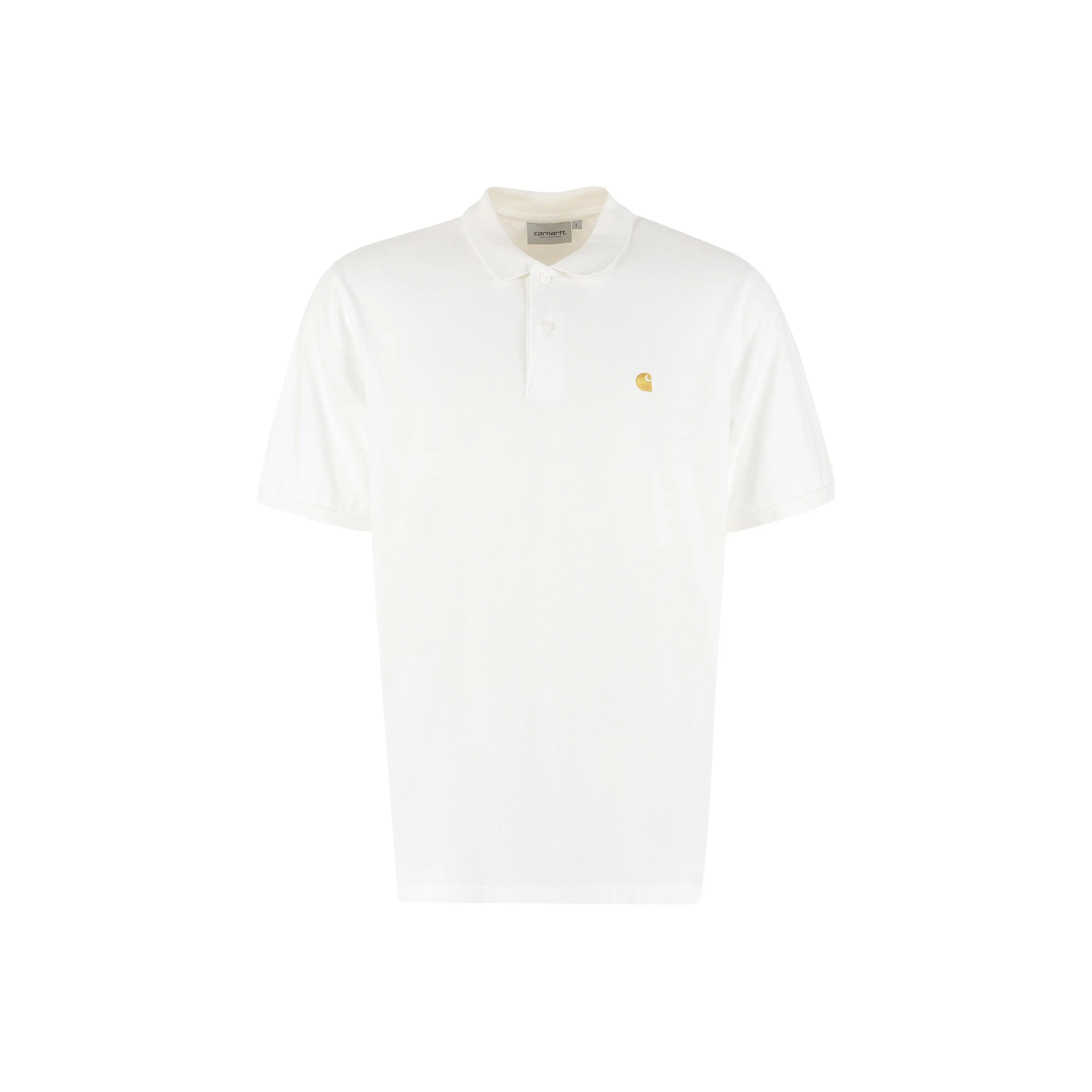 Carhartt WIP Logo Embroidered Short Sleeved Polo Shirt
