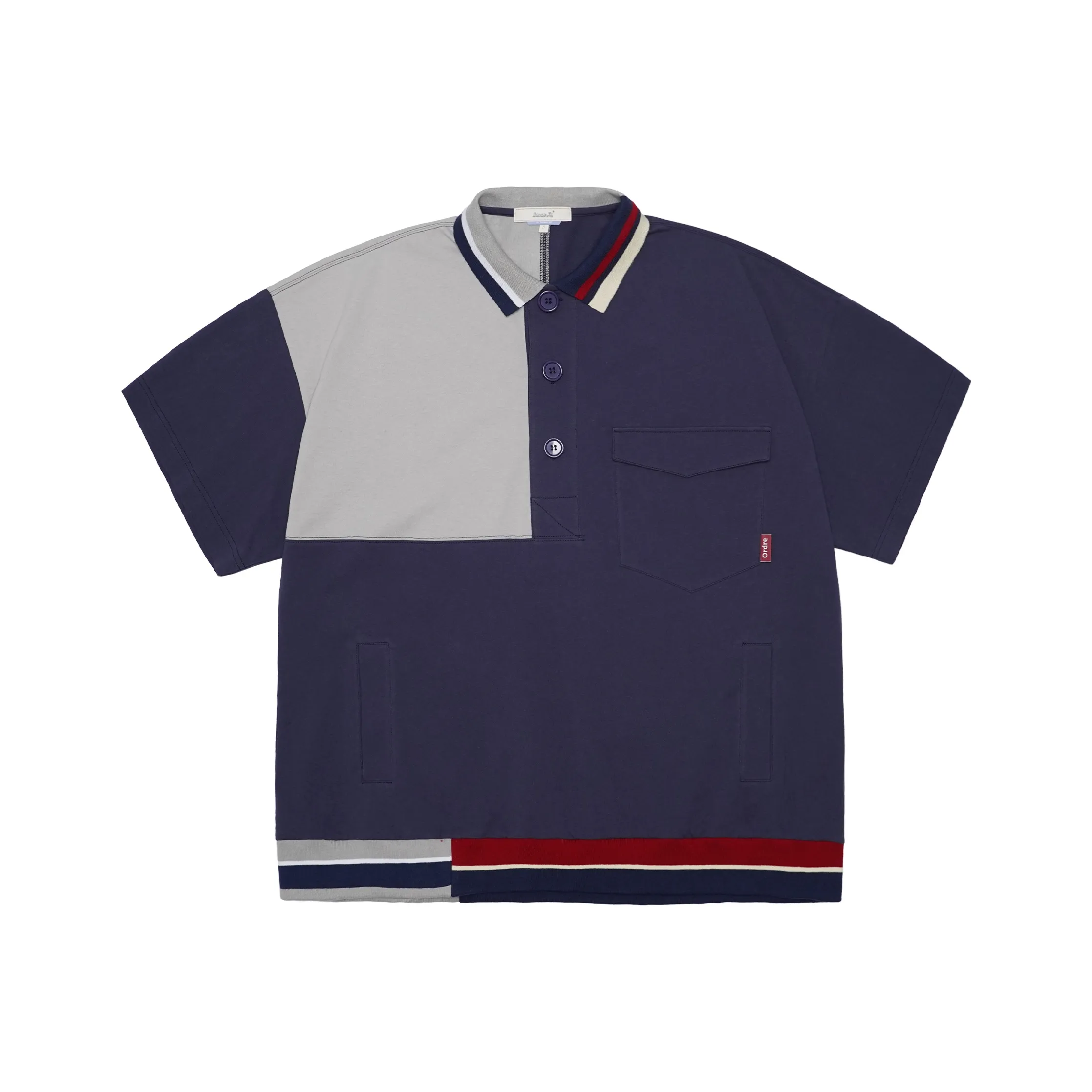 UNVESNO Темно-синий Унисекс Поло