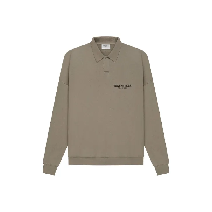 Fear Of God Essentials Long Sleeve French Terry Polo