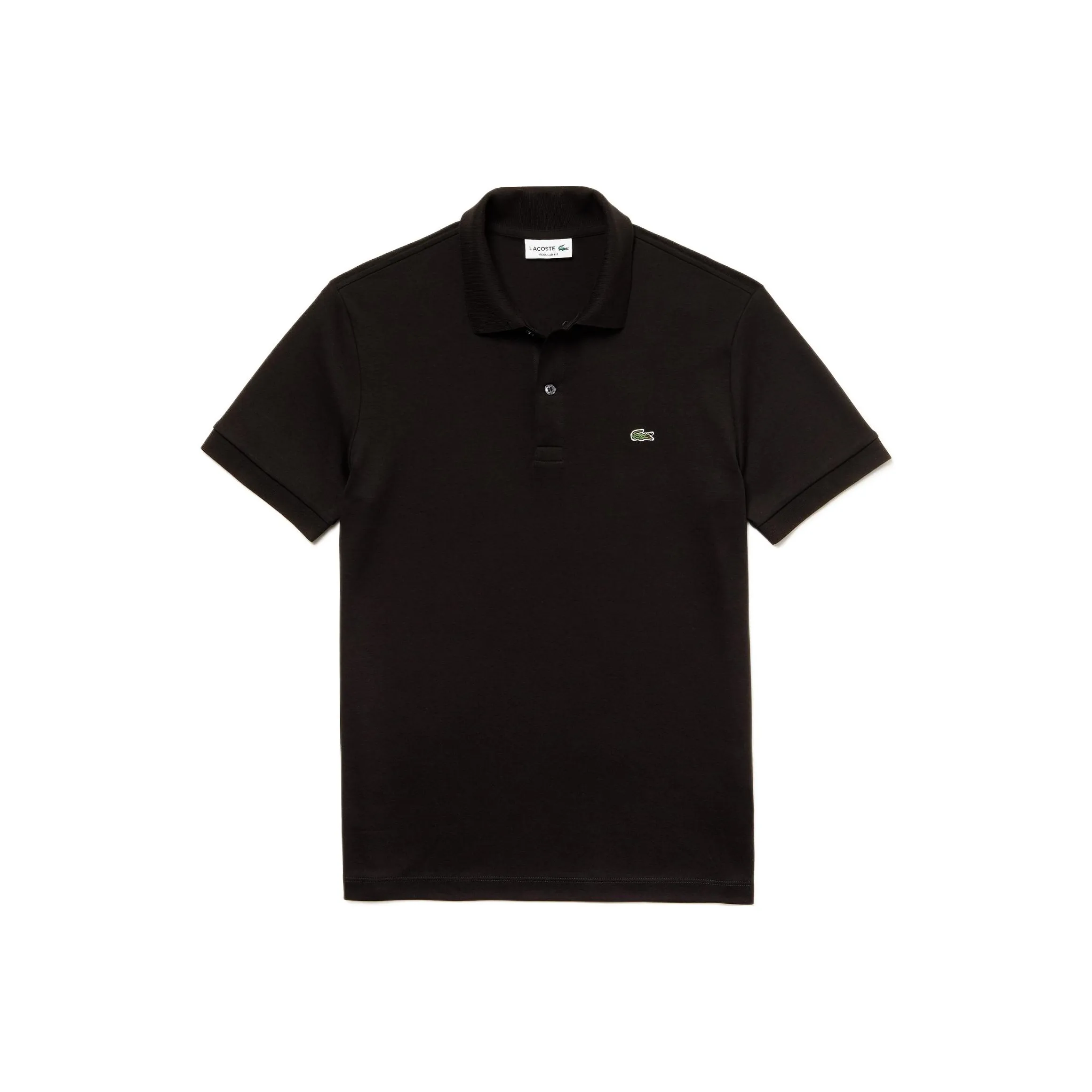 LACOSTE Logo patch Jersey Polo Shirt