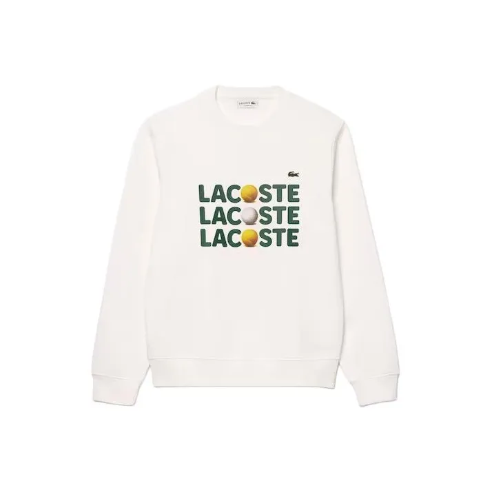 LACOSTE Collaboration Белый Мужской Свитшот