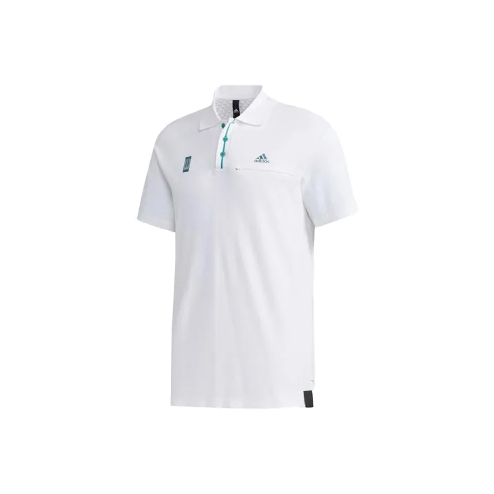 Adidas Белый Мужской Поло