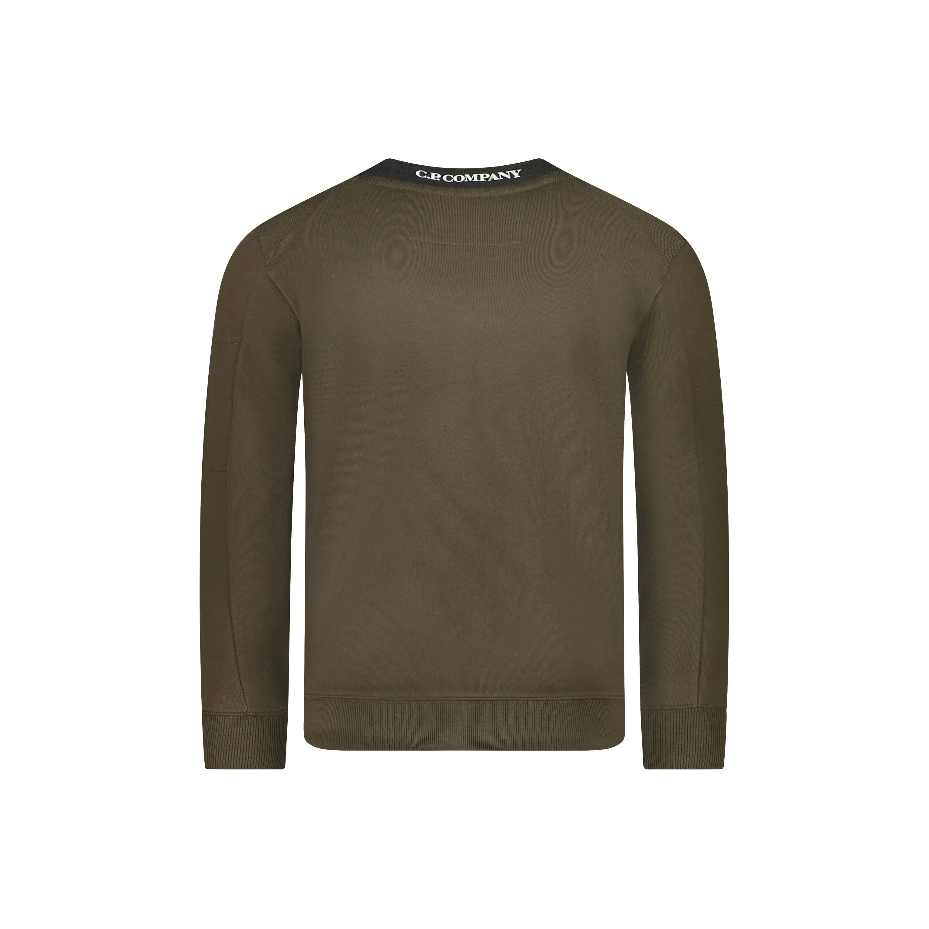 C.P.Company Logo Strap Crew Neck Sweatshirt