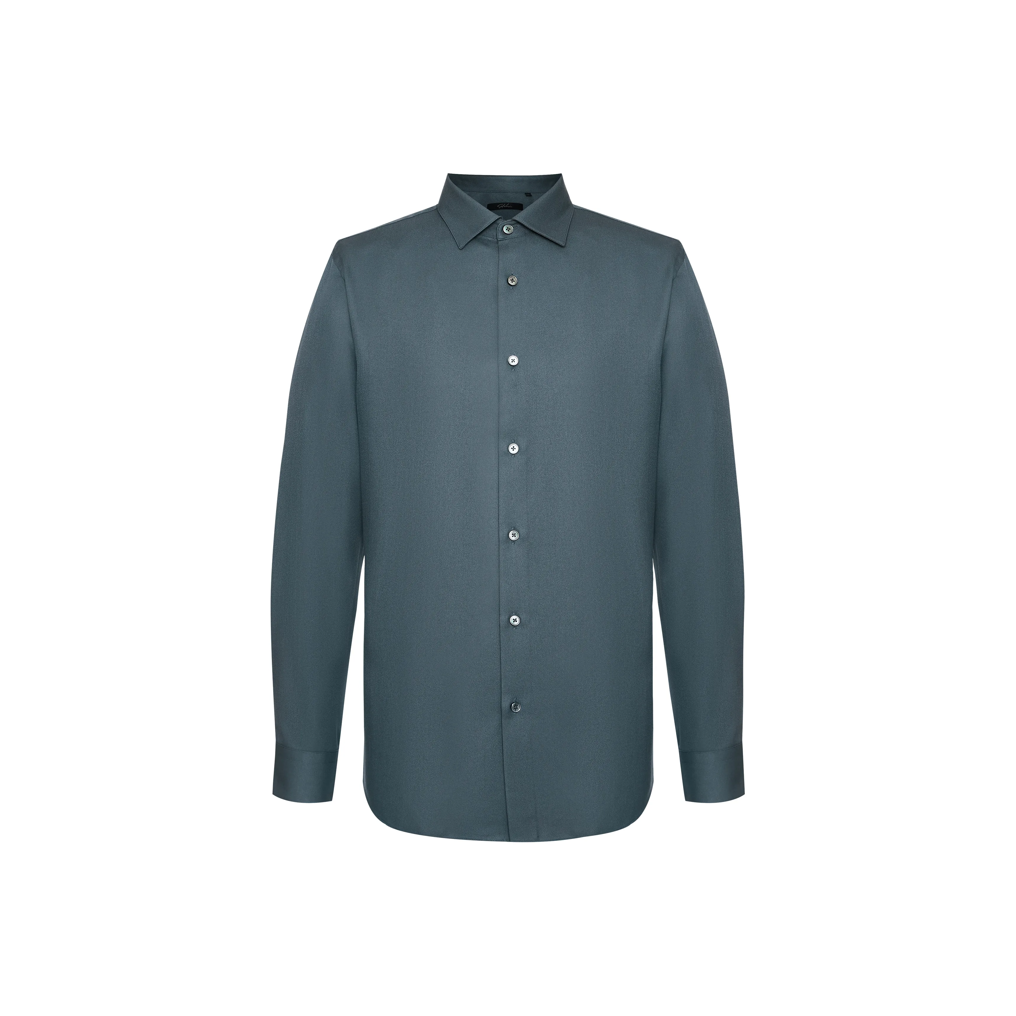 Satchi Рубашка Мужская Павлин Синий