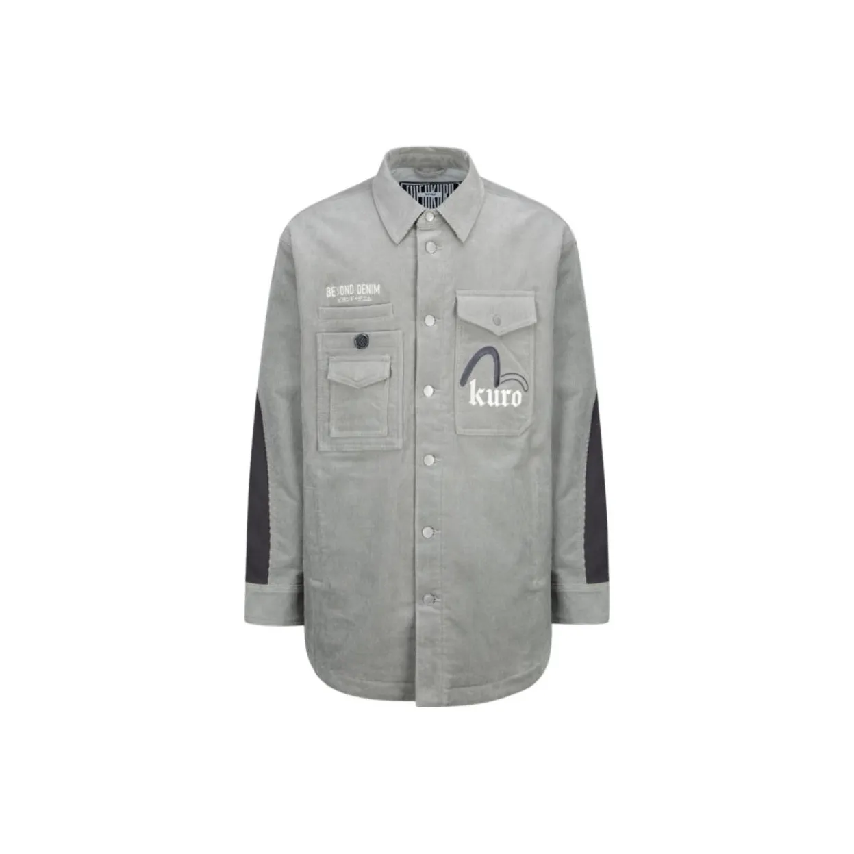 EVISU Серые Мужские Рубашки