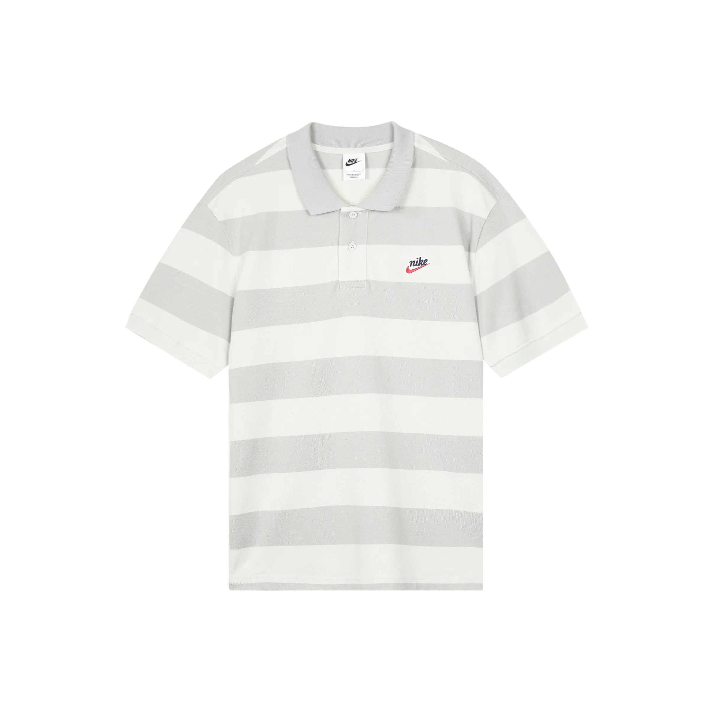 Nike Heritage Polo Shirt Men's Photon Gray/Lightened Sunset Yellow