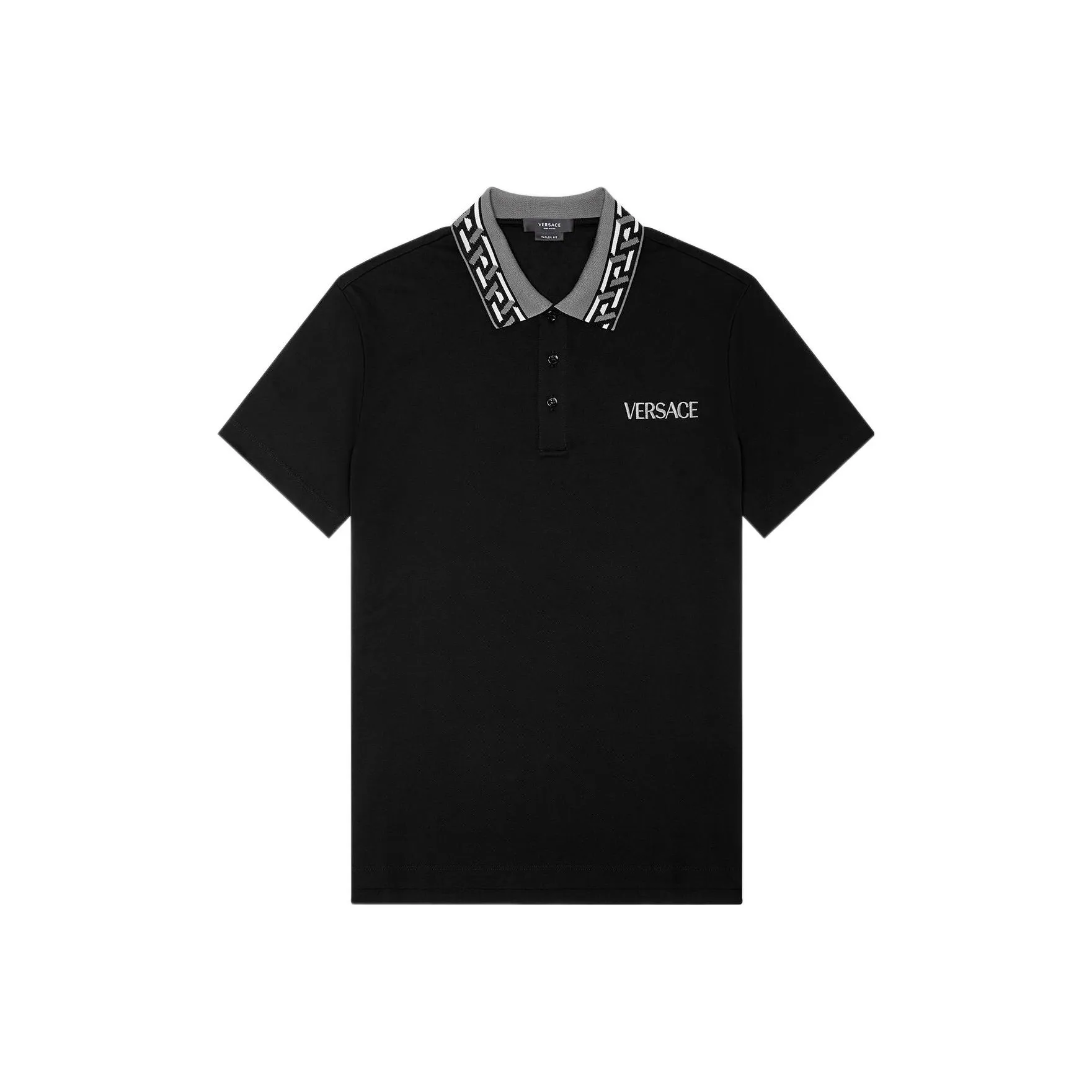 VERSACE Мужская черная поло