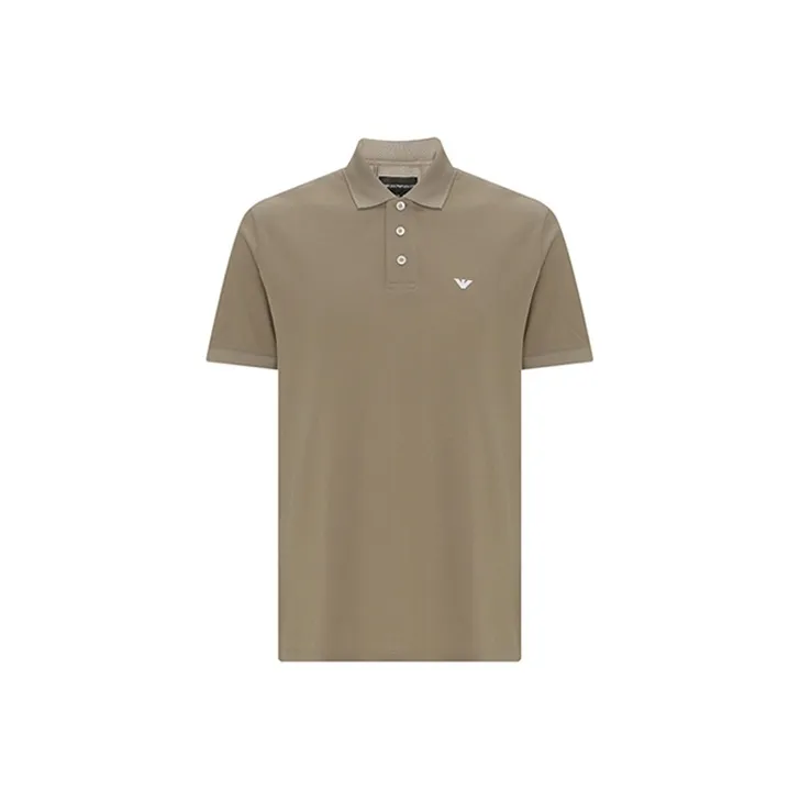 EMPORIO ARMANI SS22 Поло Мужское CAMEL