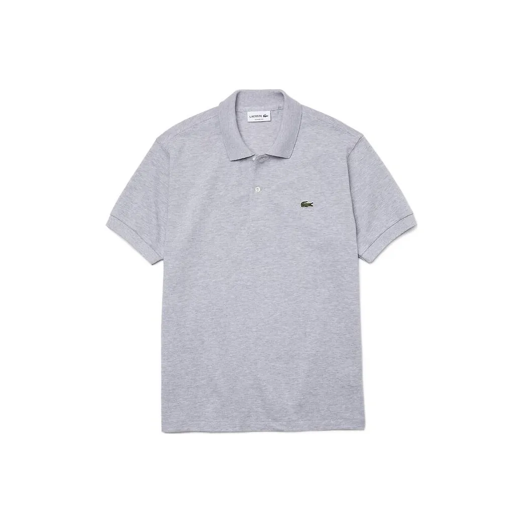 LACOSTE Collaboration Мужская Поло Серого Цвета