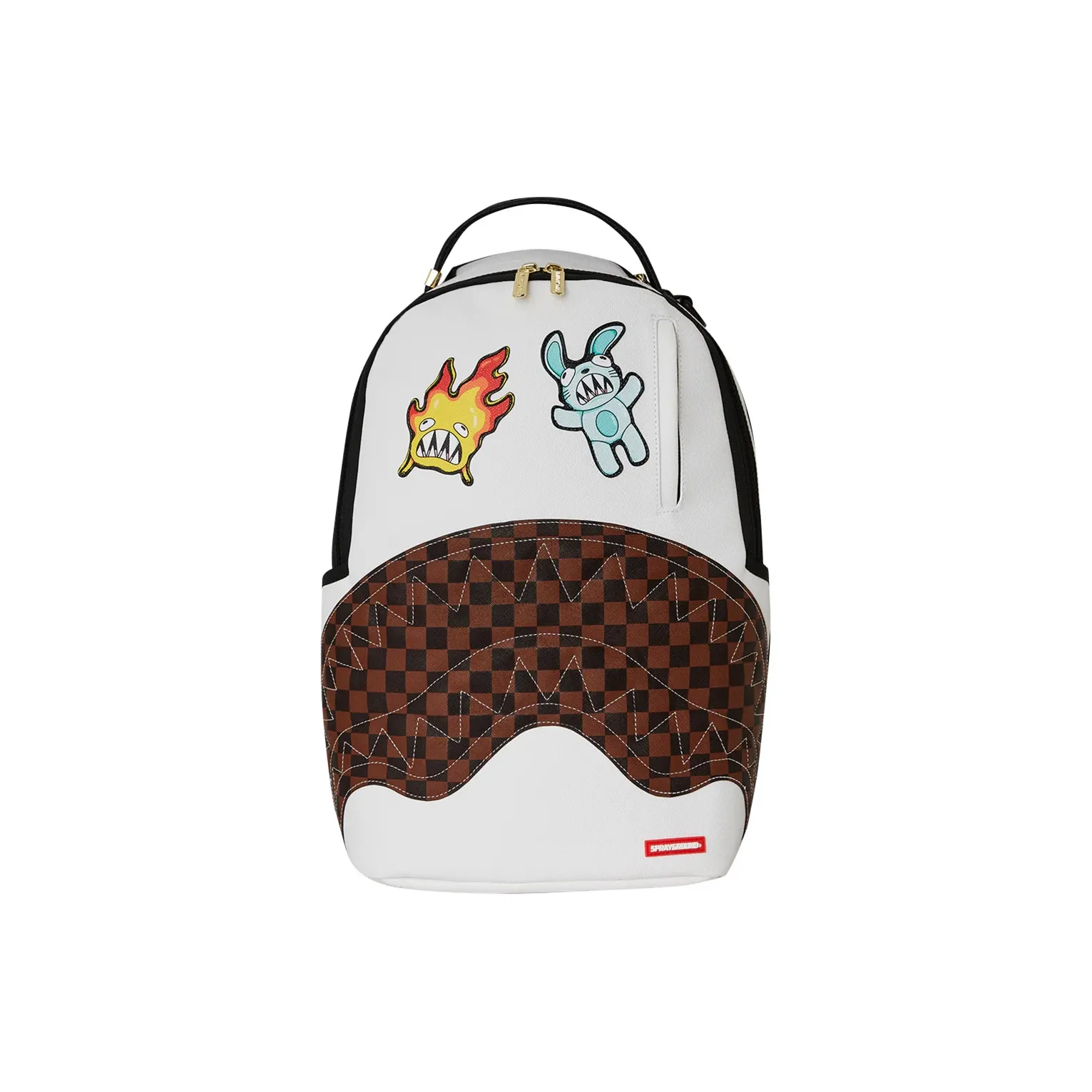 SPRAYGROUND Рюкзак из ПВХ Унисекс Натуральный Белый