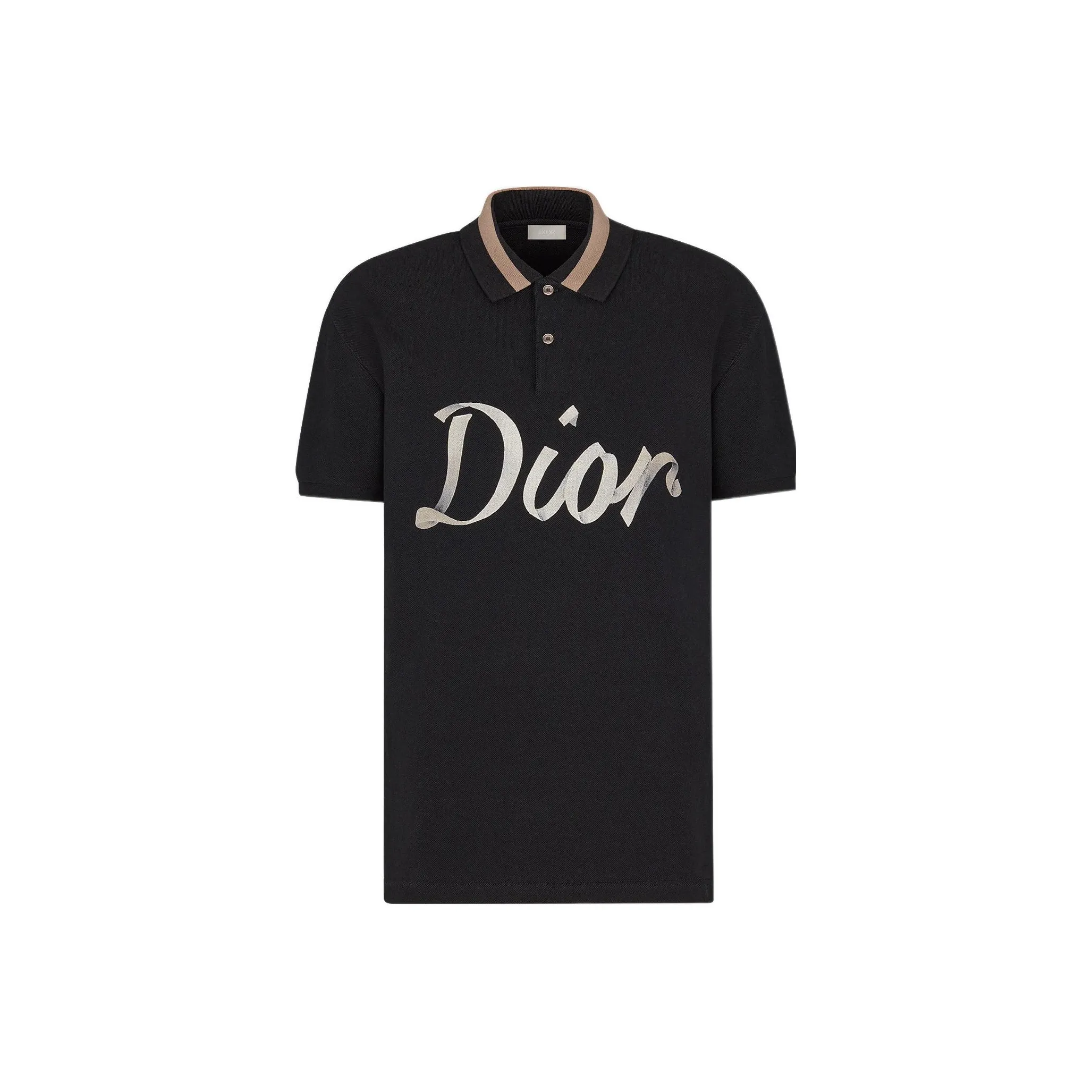 DIOR Quarterly New Products Polo Shirt Men's Black