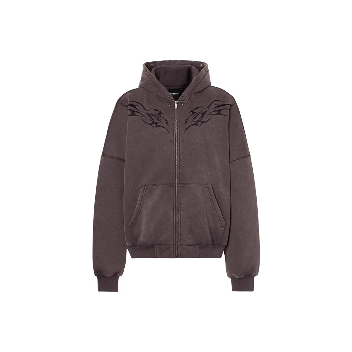 ROCAWEAR Толстовка Унисекс Мытый кофейный