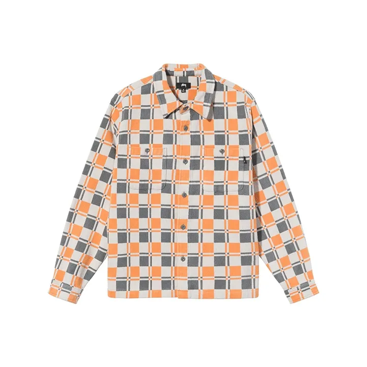 Stussy Shirts Men Orange
