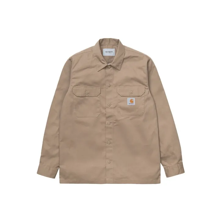 Carhartt WIP Умбра Мужские Рубашки