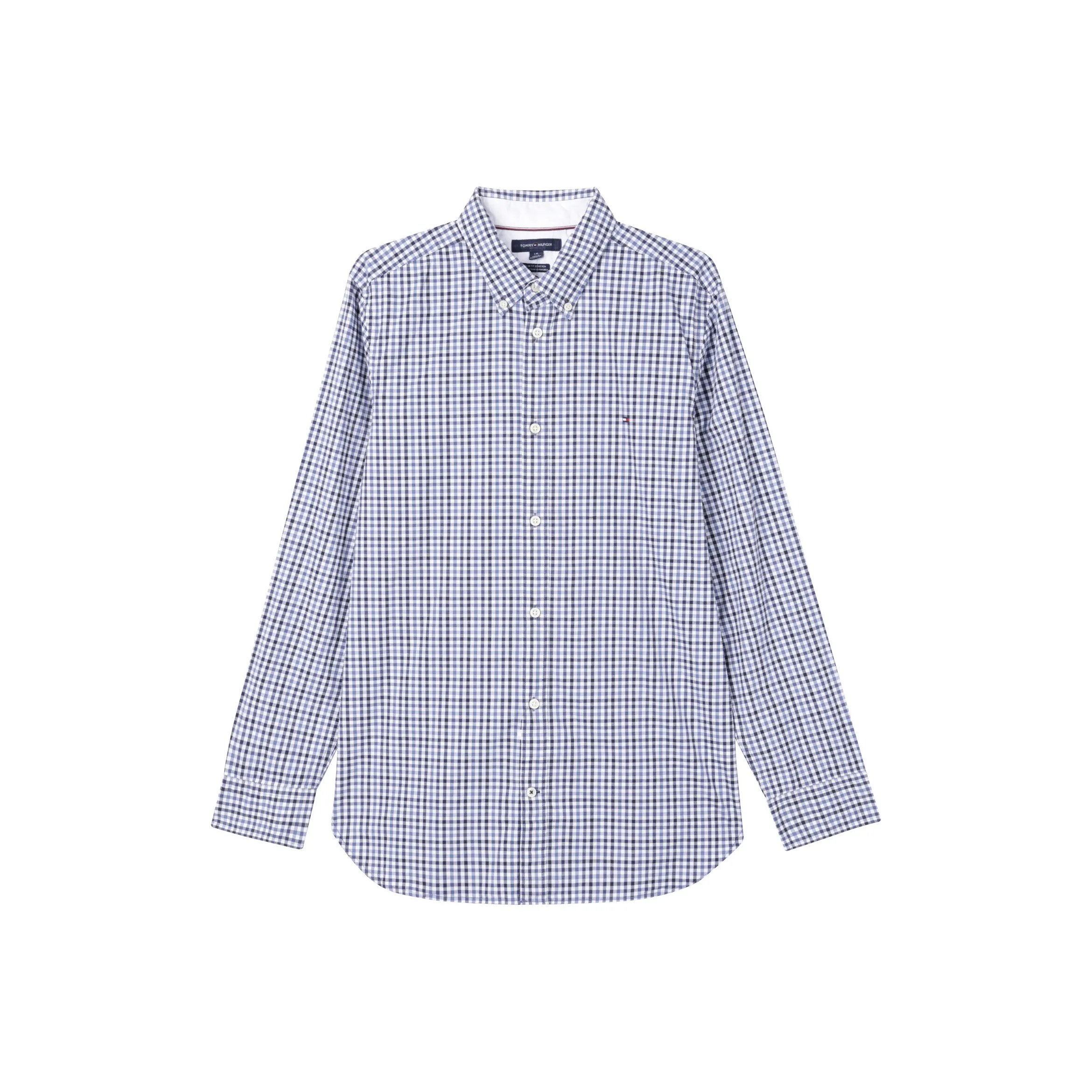 Tommy Hilfiger Рубашка Мужская Синяя Черная